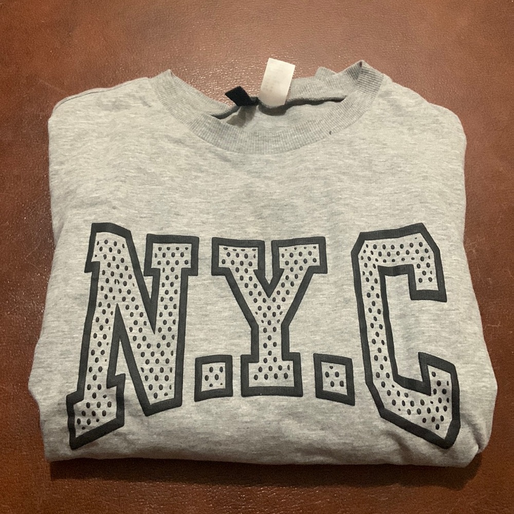 NYC light sweatshirt